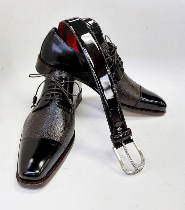 Mezlan Soka Lace-Up Oxford Brown