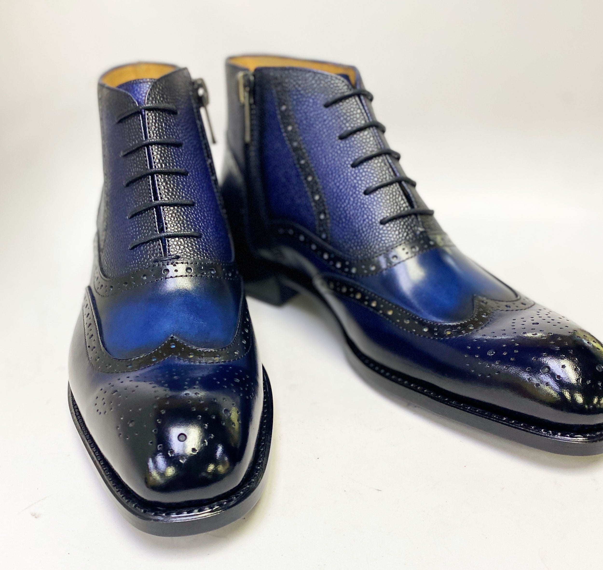 Ugo Vasare Style: Stanford-Navy 14 C&E Men's Shoes Ugo Vasare Style: Stanford-Navy 14 C&E Men's Shoes