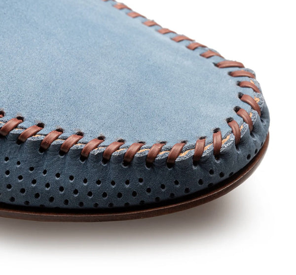 Mezlan Tossa Nubuck Moccasin - Jeans