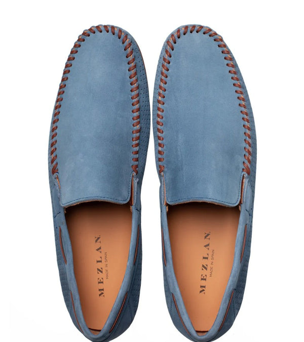 Mezlan Tossa Nubuck Moccasin - Jeans