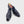 Mezlan Liberty II Shiny Calf Wingtip Medallion Slip On - Blue