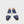 Ugo Vasare Vegas Leather Shoes - Blue/Cream