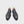 Ugo Vasare Jason Wholecut Patent  Calfskin Oxford - Charcoal Grey