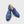 Ugo Vasare Alligator Penny Loafer - Blue