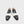 Ugo Vasare Vegas Leather Shoes - Black/Cream