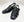 Maurice Embossed Calfskin Slip-On Back-Strap Black