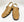 Maurice Embossed Calfskin Slip-On Back-Strap Camel