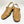 Maurice Embossed Calfskin Slip-On Back-Strap Sandal Camel