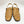 Maurice Embossed Calfskin Slip-On Back-Strap Sandal Camel