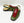 Maurice Embossed Calfskin Slip-On Back-Strap Green/Red