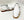 Maurice Embossed Calfskin Slip-On Back-Strap White
