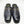 Load image into Gallery viewer, Maurice Embossed Calfskin Slip-On Sandal Black
