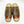 Maurice Embossed Calfskin Slip-On Sandal Brown/Olive