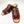 Load image into Gallery viewer, Maurice Embossed Calfskin Slip-On Sandal Burgundy
