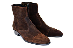 Corrente Suede Slip-On Boot Brown