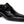 Burnished Calfskin Monkstrap Black