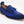 Suede Slip-On Tasseled Loafer Blue