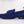 Suede Slip-On Tasseled Loafer Blue