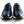 Load image into Gallery viewer, Ugo Vasare by Maurice Calfskin Lace-Up Sneaker Navy

