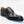 Load image into Gallery viewer, Burnished Calfskin &quot;Colin&quot; Lace-Up Oxford Black
