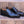 Load image into Gallery viewer, &quot;Norman&quot; Burnished Calfskin Lace-Up Split-Toe Oxford Black
