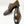 Load image into Gallery viewer, &quot;Norman&quot; Burnished Calfskin Lace-Up Split-Toe Oxford Brown
