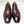 Load image into Gallery viewer, &quot;Norman&quot; Burnished Calfskin Lace-Up Split-Toe Oxford Burgundy
