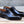Load image into Gallery viewer, &quot;Scott&quot; Burnished Calfskin Lace-Up Blucher Oxford Black
