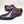 Load image into Gallery viewer, &quot;Scott&quot; Burnished Calfskin Lace-Up Blucher Oxford Purple
