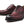 Load image into Gallery viewer, Burnished Calfskin &quot;Wick&quot; Lace-Up Wingtip Oxford Burgundy
