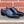 Load image into Gallery viewer, &quot;Jason Sr&quot; Burnished Calfskin Lace-Up Oxford Navy
