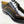 Load image into Gallery viewer, Shiny Calfskin Lace-Up Oxford Black/Caramel

