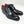 Load image into Gallery viewer, &quot;Stephen&quot; Burnished Calfskin Lace-Up Spectator Oxford Black
