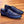 Load image into Gallery viewer, Jean Pierre Woven Calfskin Penny Loafer Navy
