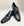 Jean Pierre Hand Burnished Calfskin Tasseled Loafer Black