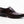 Calfskin & Deerskin Lace-Up Oxford Burgundy