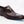 Calfskin & Deerskin Lace-Up Oxford Burgundy