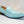 Load image into Gallery viewer, Shiny Calfskin Penny Loafer Turquoise

