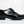 Patent Leather Lace-Up Oxford Black