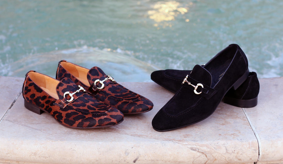 Carrucci by Maurice Pony Hair Loafer Leopard