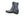 Corrente Python Printed Calfskin Slip-On Boot Black