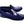 Corrente Crocodile Embossed Calfskin & Suede Loafer Navy