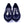 Corrente Crocodile Embossed Calfskin & Suede Loafer Navy