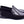 Corrente Crocodile Embossed Calfskin & Suede Loafer Black