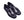 Corrente Crocodile Embossed Calfskin & Suede Loafer Black