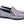 Corrente Crocodile Embossed Calfskin & Suede Loafer Grey