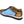 Corrente Printed Calfskin Lace-Up Oxford Taupe
