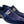 Load image into Gallery viewer, Corrente Suede Penny Loafer Navy
