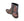 Crocodile Printed Calfskin Slip-On Boot Brown