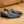 Burnished Calfskin Slip-On Loafer Grey